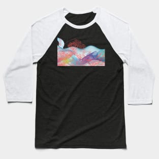 sea waves Baseball T-Shirt